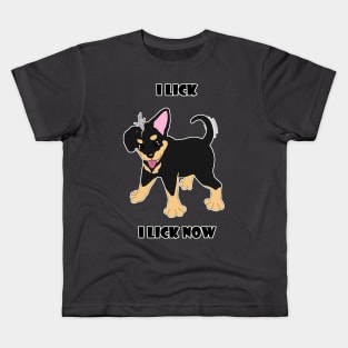 Charlie-I Lick Now Kids T-Shirt